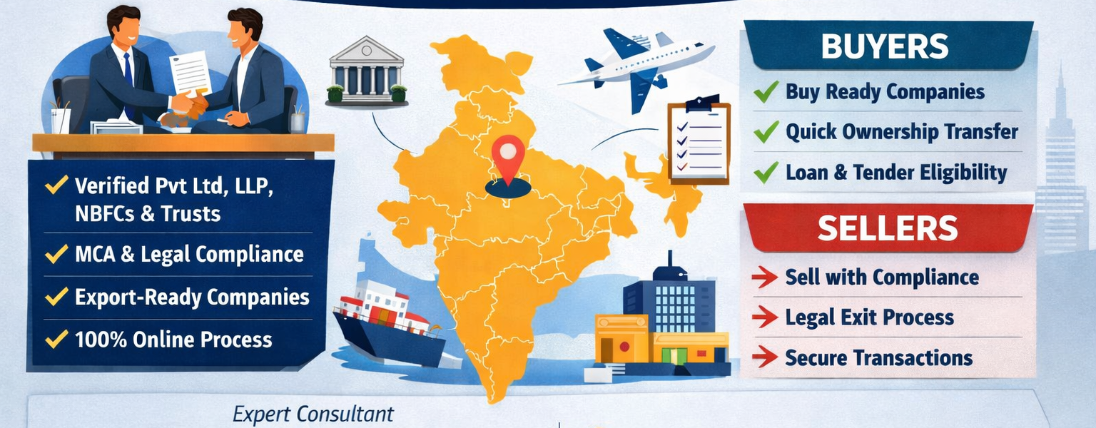 buy and sell registered companies