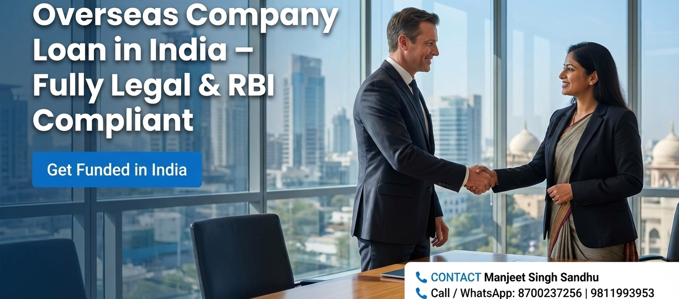 Overseas company loan in India